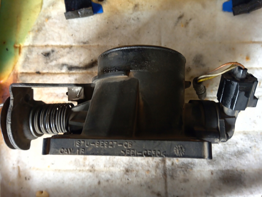 фото №7, Дроссельная заслонка mazda 5 i cr 1.8 2.0 16v is7u9e927cb