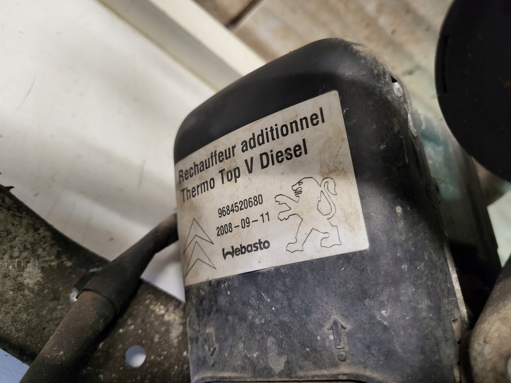 фото №6, Webasto обогреватель стояночный citroen c5 iii x7 9684520680