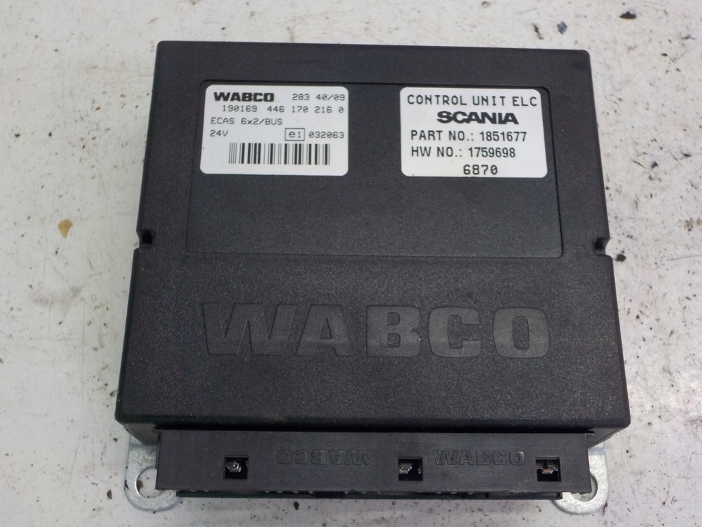 фото №1, Scania блок управления ecas