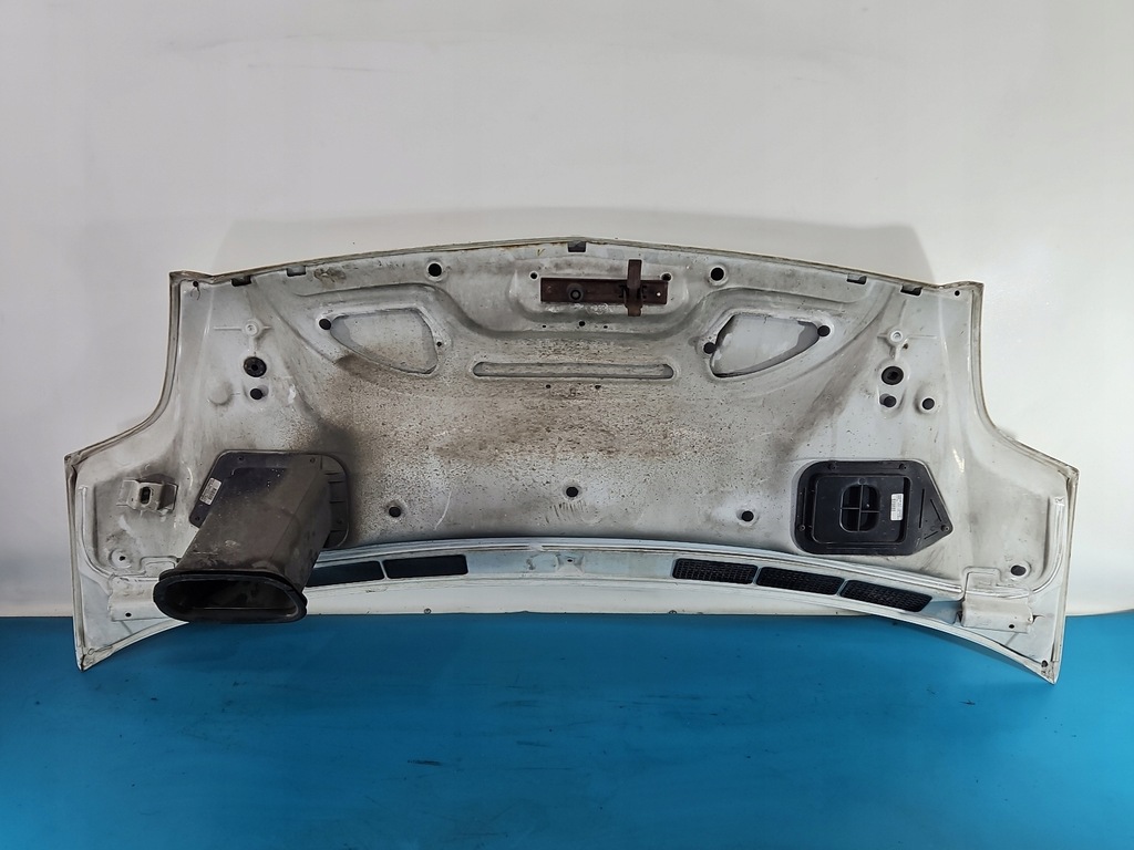 фото №8, Капот передняя renault master ii 03-10 белый