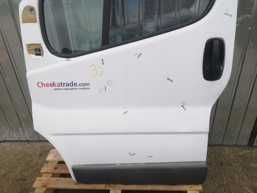 фото №6, Дверь левый перед opel vivaro a renault trafic ii lift primastar 06-14