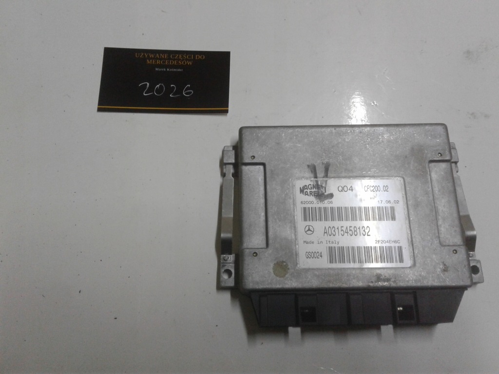 фото №1, Блок керування w 203 nr 0315458132