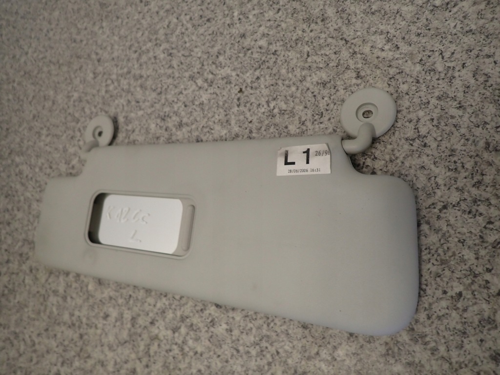 фото №4, Nissan micra k12 03- козирок сонцезахисний лівий cabrio