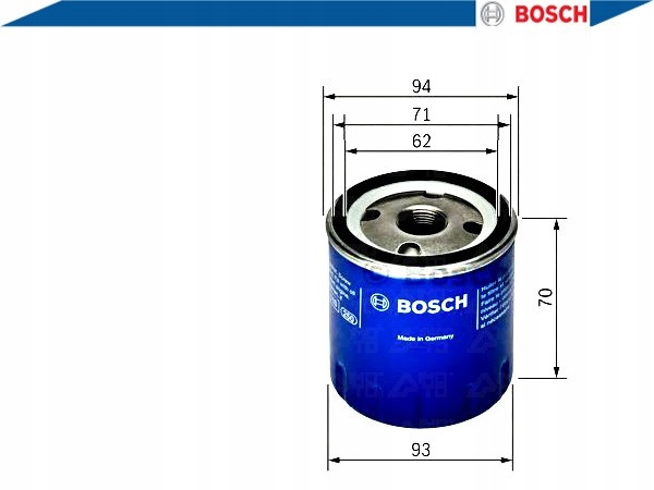 Фильтр масла [bosch] Цена