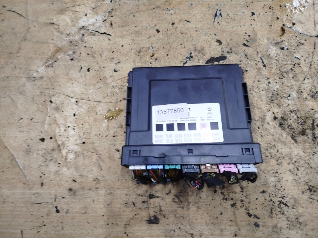 фото №1, Opel insignia a модуль комфорта 13577850