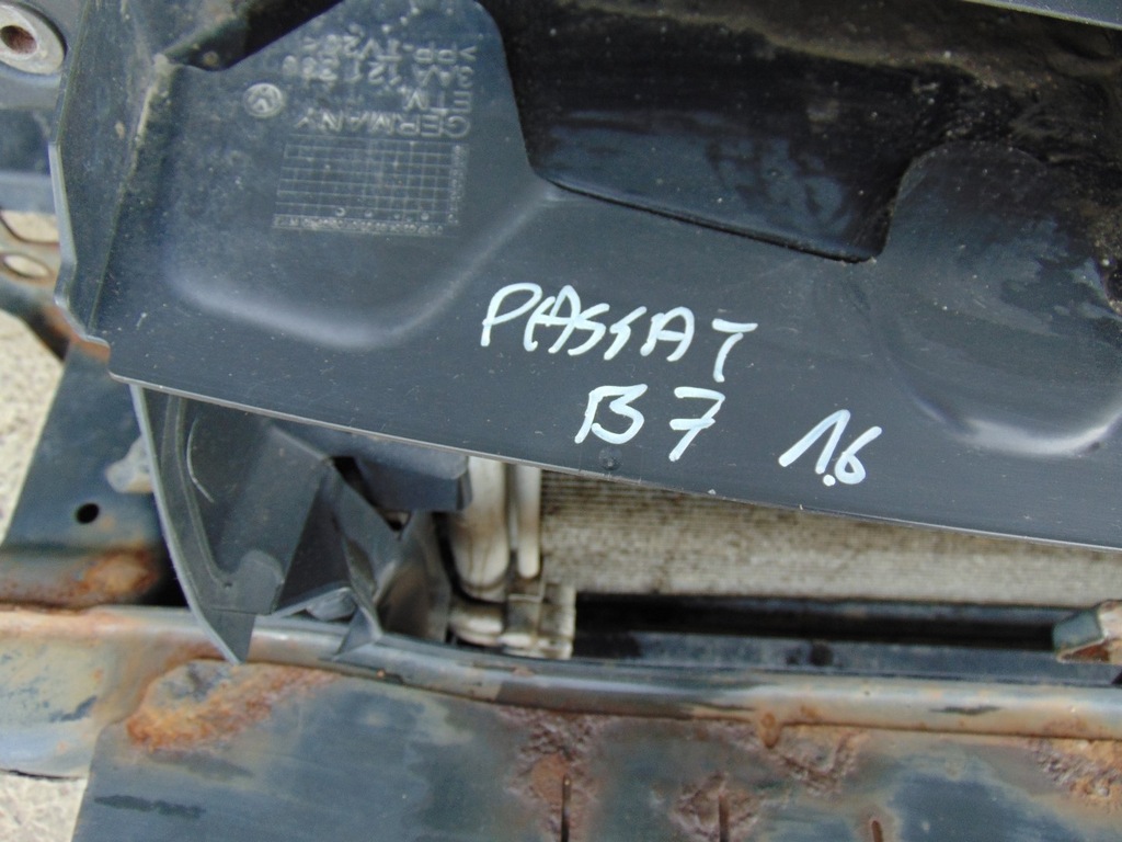 фото №16, Комплект радиатор pas усилитель vw passat b7 1.6