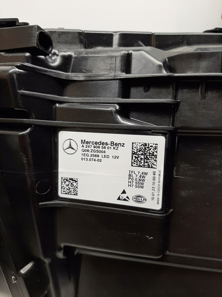 Mercedes gla лампы l+p a2479065701 a2479065801 Цена