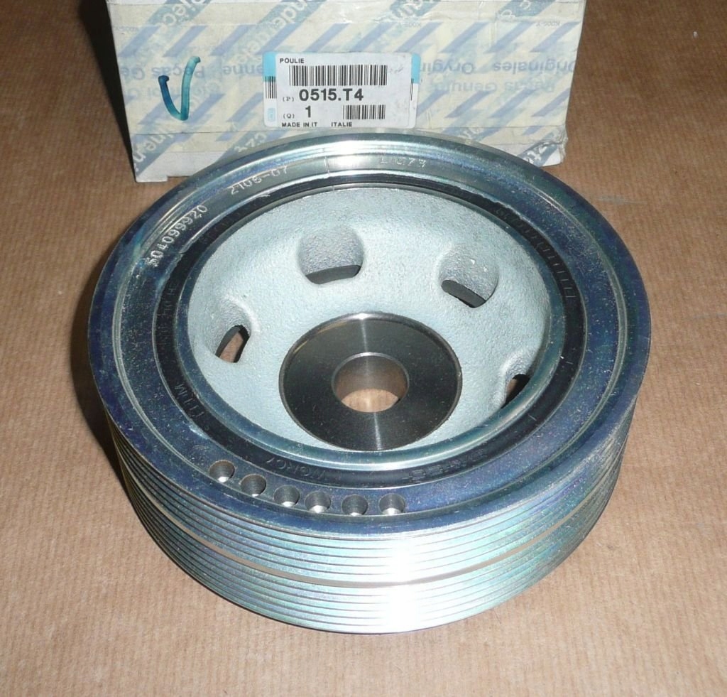 фото №1, Шків колінчастого вала citroen jumper ii 2.8hdi