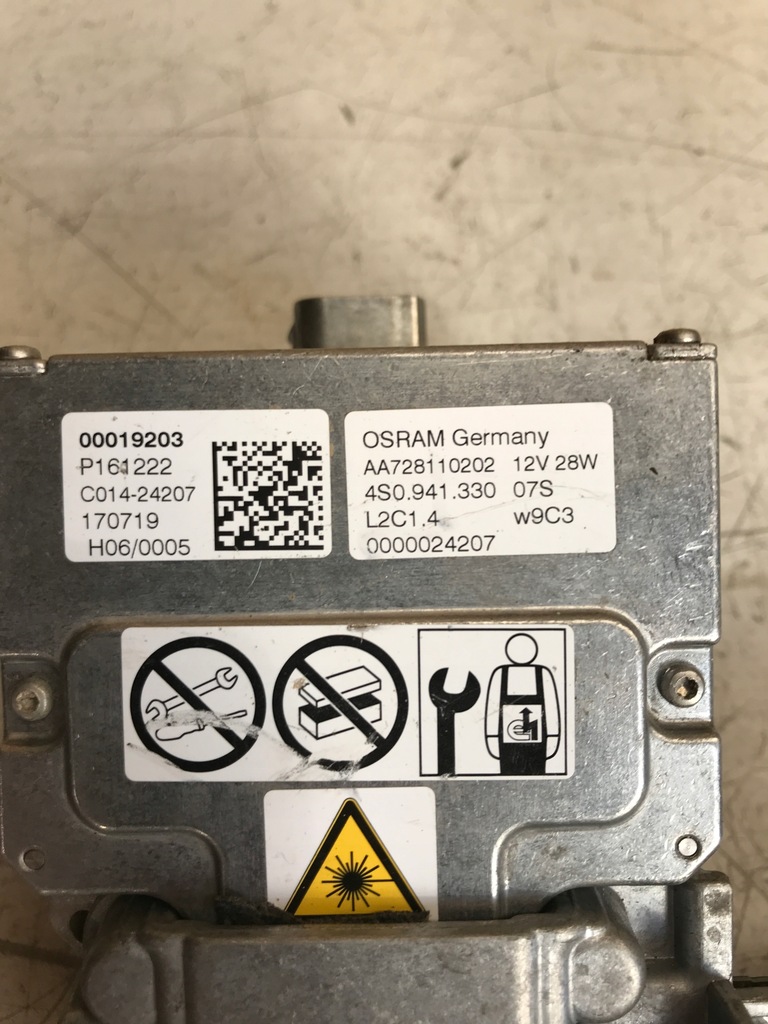 фото №5, Audi r8 plus 4s модуль преобразователь лампы 4s0941330