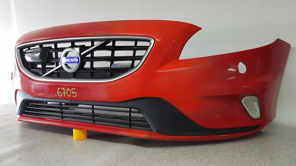 фото №3, Volvo v40 r-design 2012 - бампер перед 6705