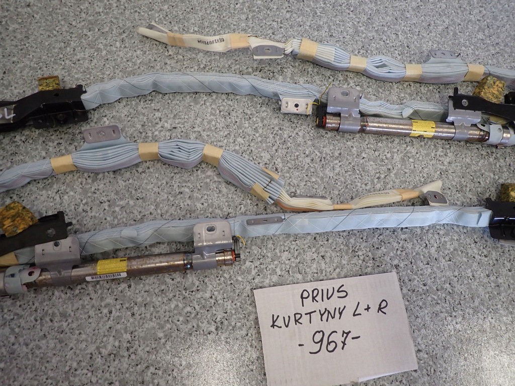 фото №5, Toyota prius ii 03-09 шторка безпеки подушка повітряна бічна