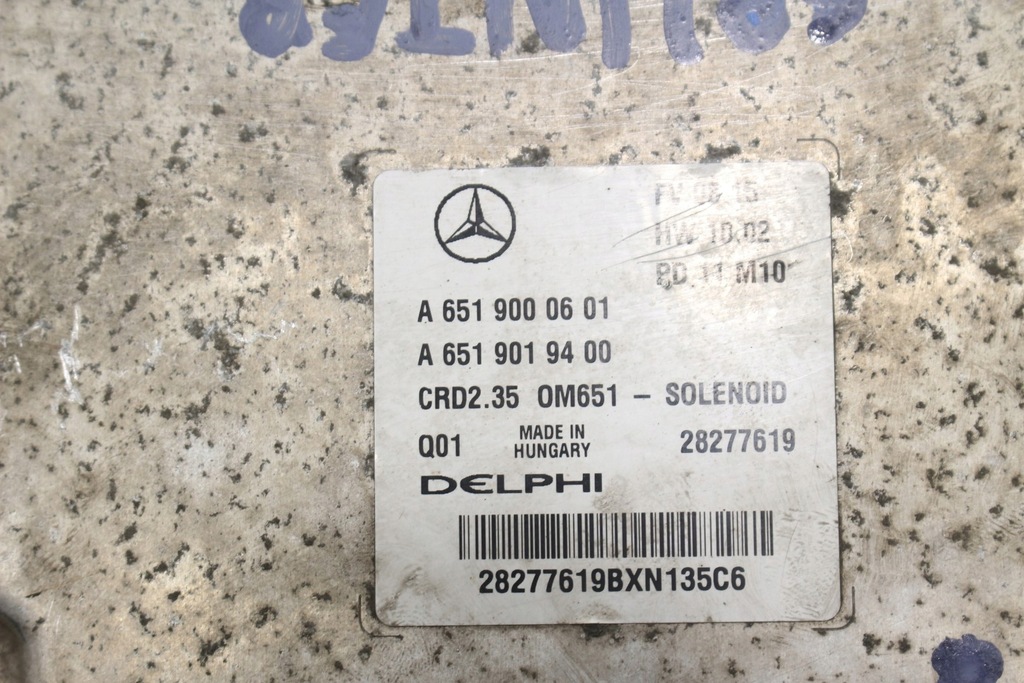 фото №6, Бортовий комп'ютер блок керування двигуна 6519000601 sprinter 906