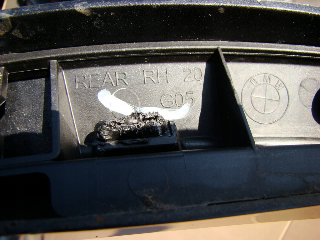 фото №9, Bmw x5 g05 молдинг na крыло правый задняя 20"