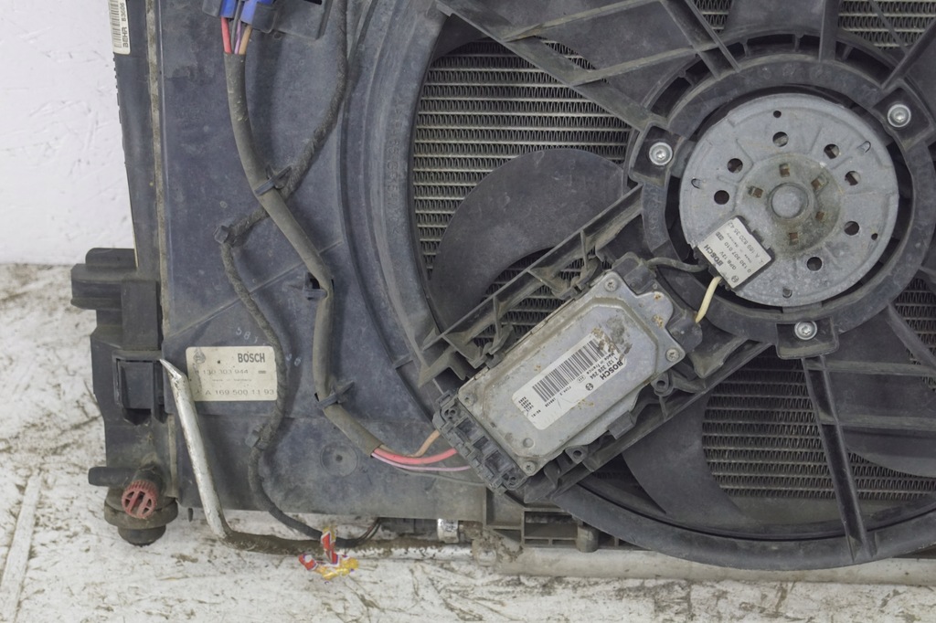 фото №10, Радиатор вентилятор mercedes w169 2.0 b