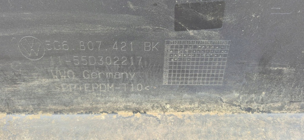 Купить Vw golf vii tcr бампер задняя задний 5g6807421bk