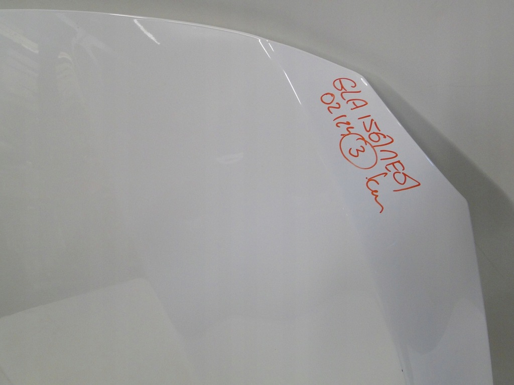 фото №9, Mercedes gla x156 156 капот кришка двигуна білий 149