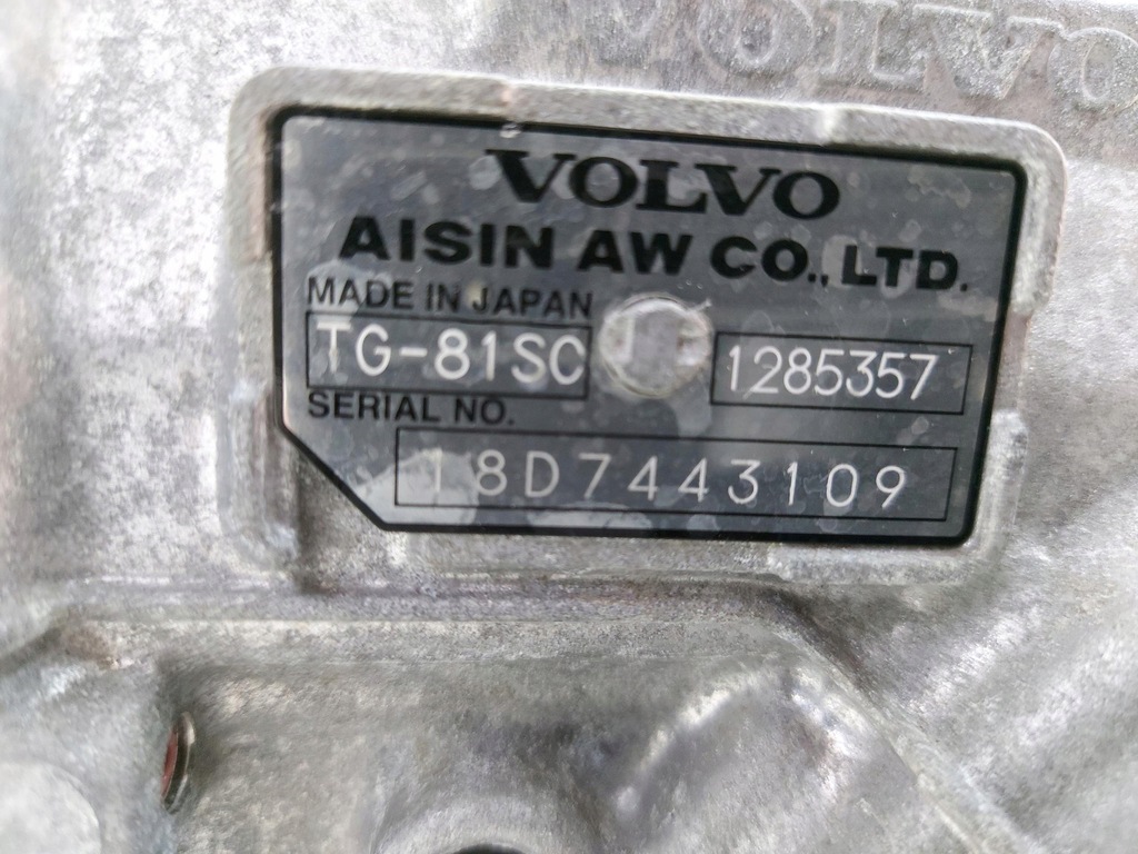 фото №9, Volvo v60 ii коробка передач автоматическая tg-81sc tg-81sc