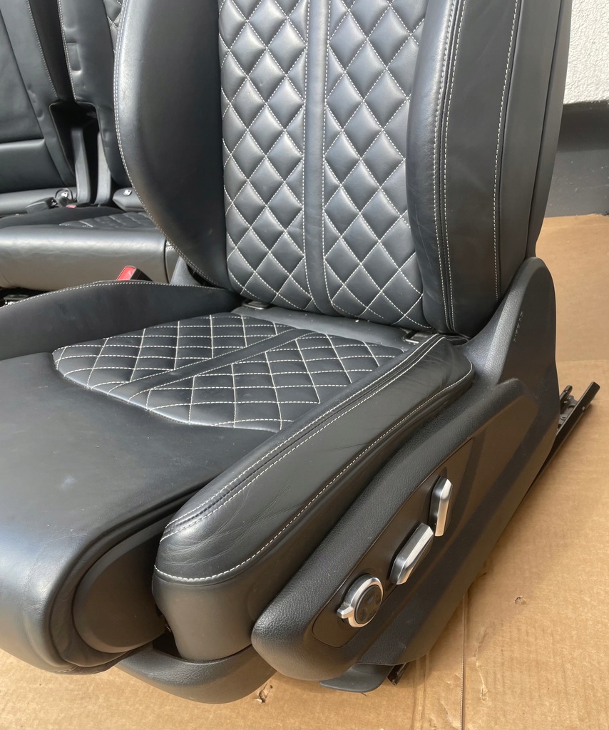 фото №5, Audi sq7 4m сиденья заднее сиденье кожа комплект
