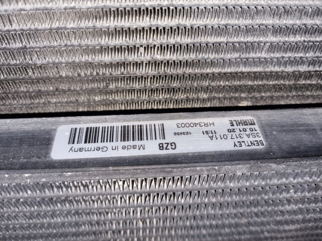 фото №10, Bentley continental gt 2020 6.0 w12 pas передний усилитель belkaenie радиатор