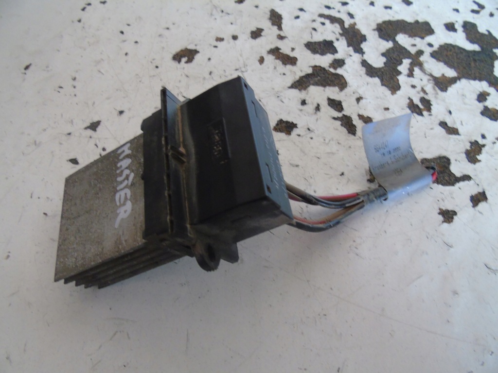 фото №1, Renault master ii 01r резистор резистор вентилятор 73421212 e 661747 l d