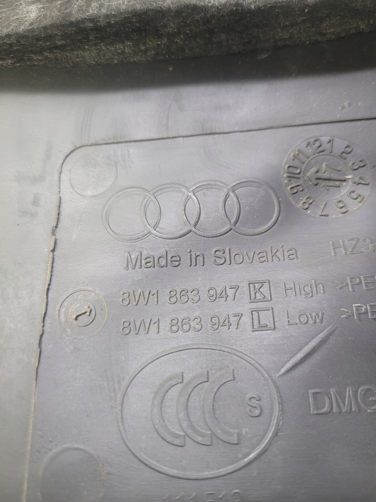 фото №5, Шумоизоляция стены перегородки audi a4 b9 8w1863947