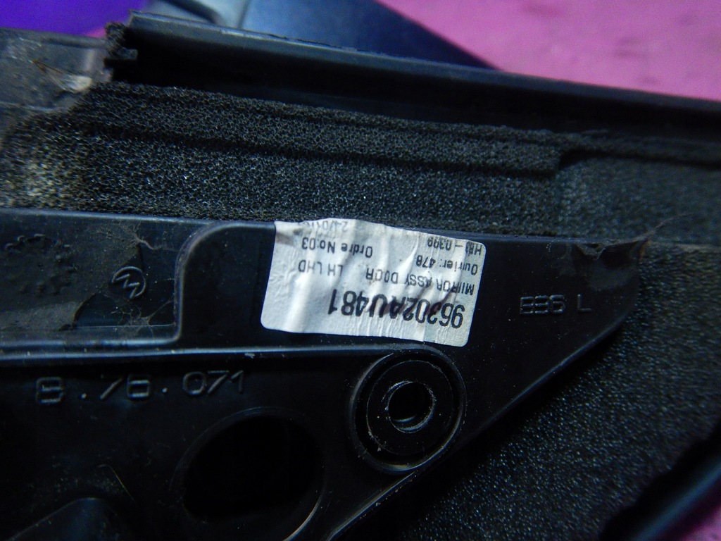 фото №6, Primera p12 дзеркало ліва електричний z11 5 pin