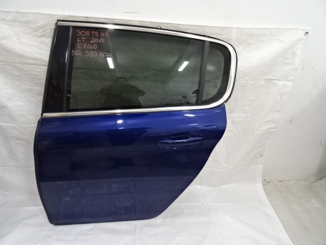 фото №1, Peugeot 308 t9 ii hb дверь левая задние eegd