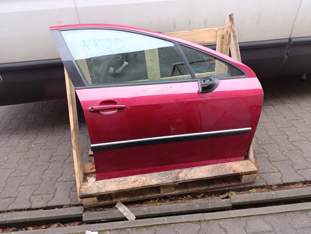 фото №13, Двері правий перед праве передні peugeot 407 kkqd