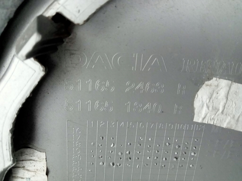 фото №15, Dacia duster 2 ii 2017- бампер задняя 850700542r