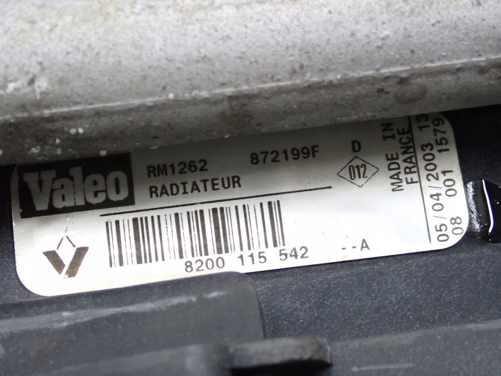 Радіатор води вентилятор європа renault megane 2 1.9dci 03r Київ