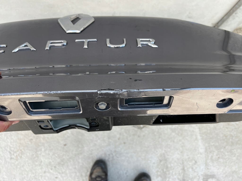 фото №2, Накладка крышки задняя renault captur ii 2 od 2019