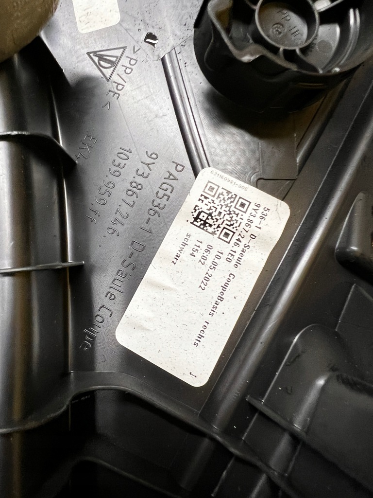 фото №7, Защита обшивка стойка d правая porsche cayenne 9y3 9y0 coupe hybrid