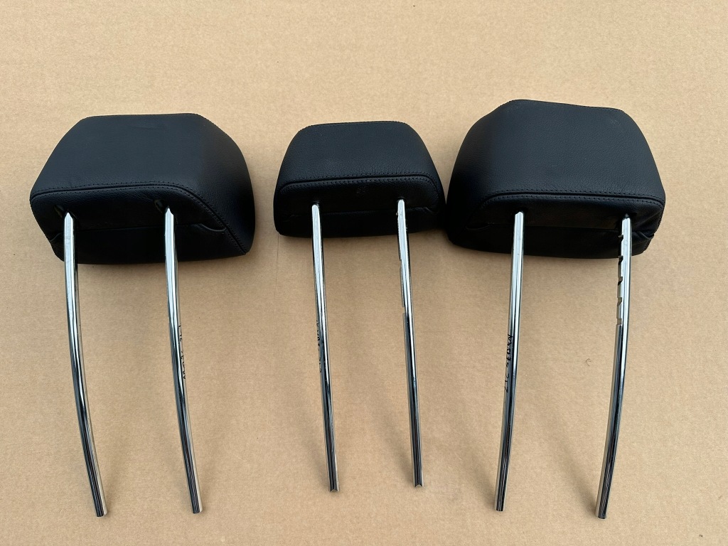 фото №9, Подголовники задняя, задние mercedes e klasa w212 sedan, czarna кожа, комплект