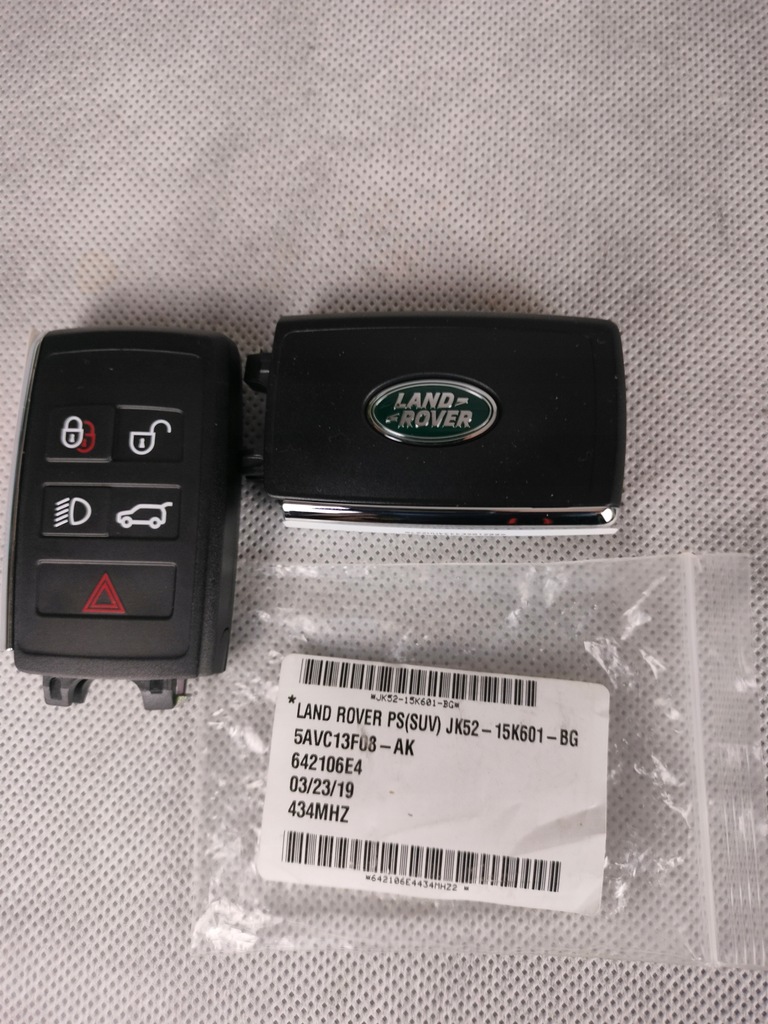 фото №1, Land range rover ключ pilot 5avc11f08-ak