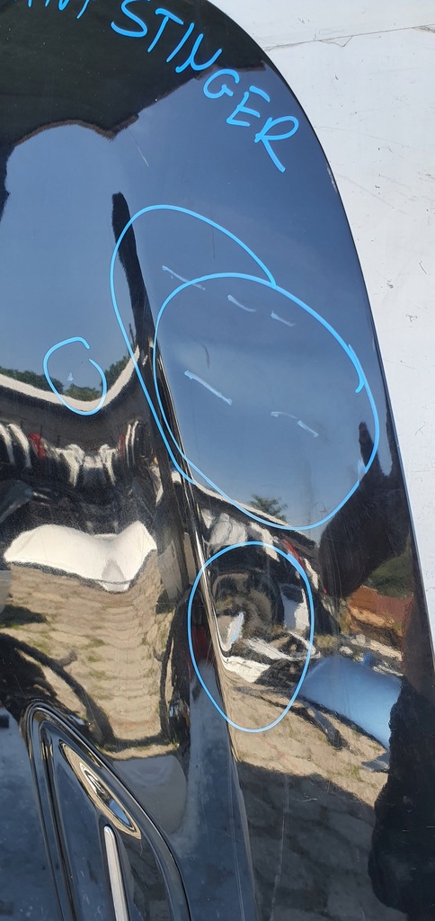 фото №8, Kia stinger капот перед передняя