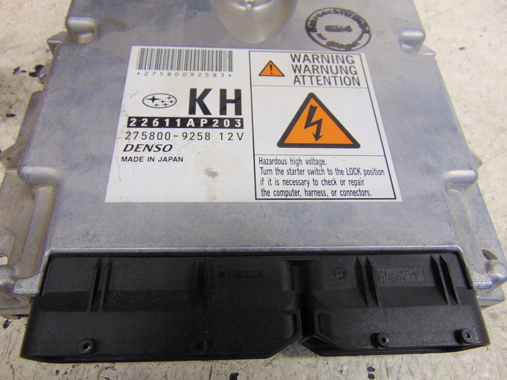 фото №11, Набор стартовый иммобилайзер subaru forester sh 3 iii 2008r- 2.0d europa