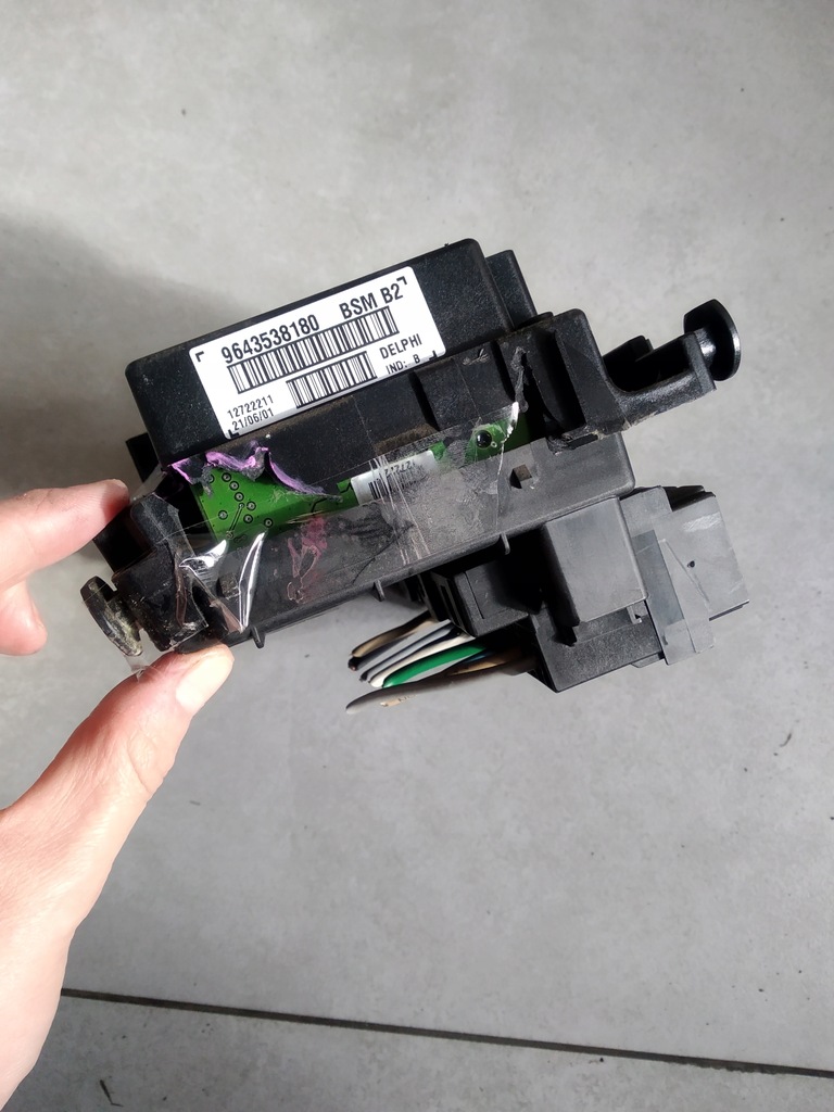 фото №7, Модуль bsm коробка запобіжників citroen peugeot 9643538180