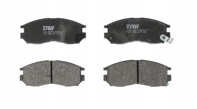 фото №13, Гальмівні колодки гальмівні mitsubishi p. galant 92-/96-/eclipse -99/space wagon