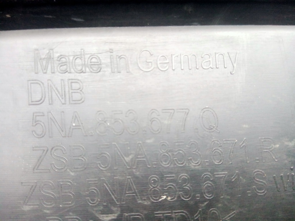 фото №8, Vw tiguan r-line lift бампер решітка перед