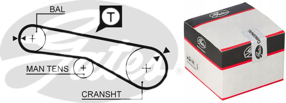 фото №1, Ремень распределительного вала hyundai mitsubishi ct807 hyundai l