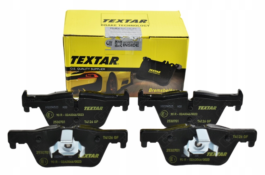 фото №1, Textar тормозные колодки тормозные задняя bmw 4 f32 f33 f82