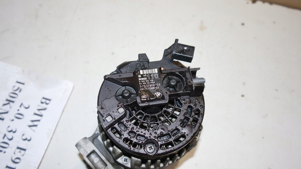 фото №2, Генератор bmw 3 e91 2.0 7532968