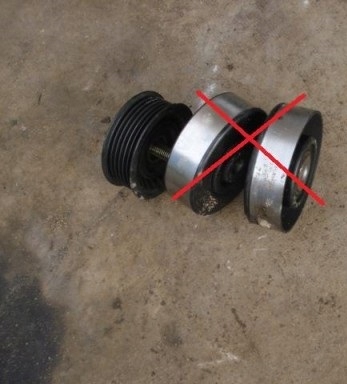 фото №1, Renault vel satis 3.0 dci lift ролик ремінь