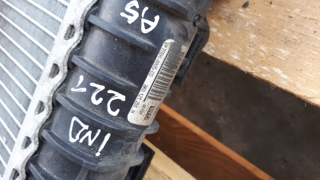 A5 8t радиатор воды 8k0121251h 2.7 3.0 tdi a4 b8 с Разборки