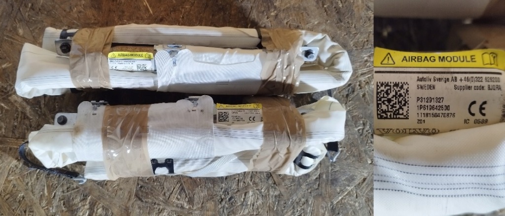 фото №1, Шторка безпеки права volvo v40 ii p31291327 оригінальна гарантія