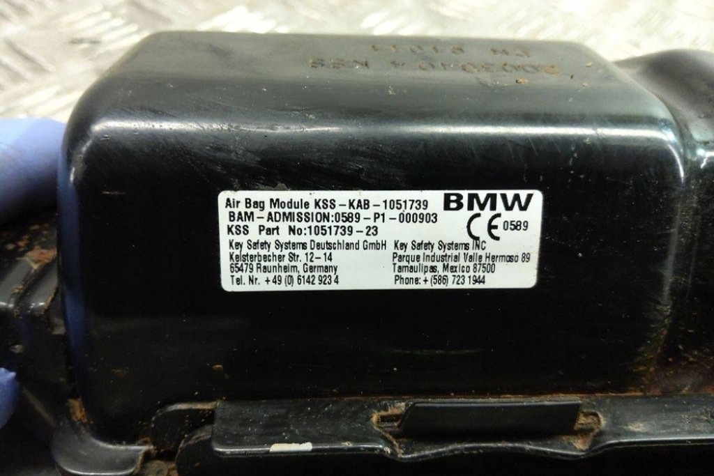 фото №9, Коленная подушка безопасности bmw x3 g01, f97 9363843 2.0l бензиновый 2019