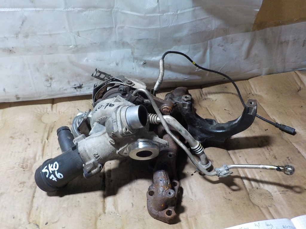 фото №1, Skoda rapid 1.6 tdi 2016r turbo турбонагнітач турбіна