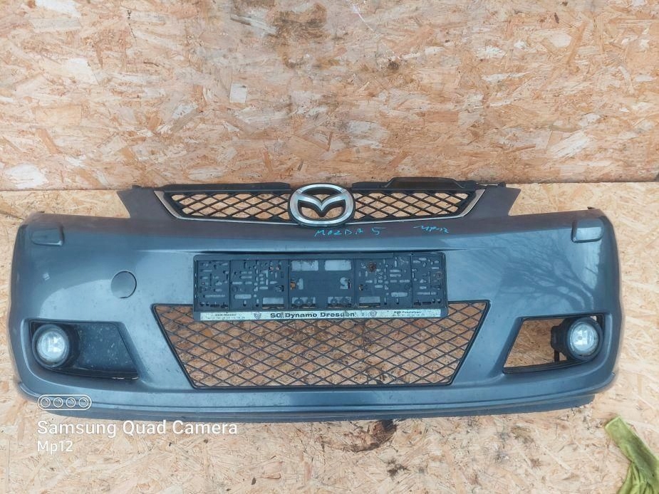 фото №8, Бампер перед передній kpl омивачі mazda 5 05-10