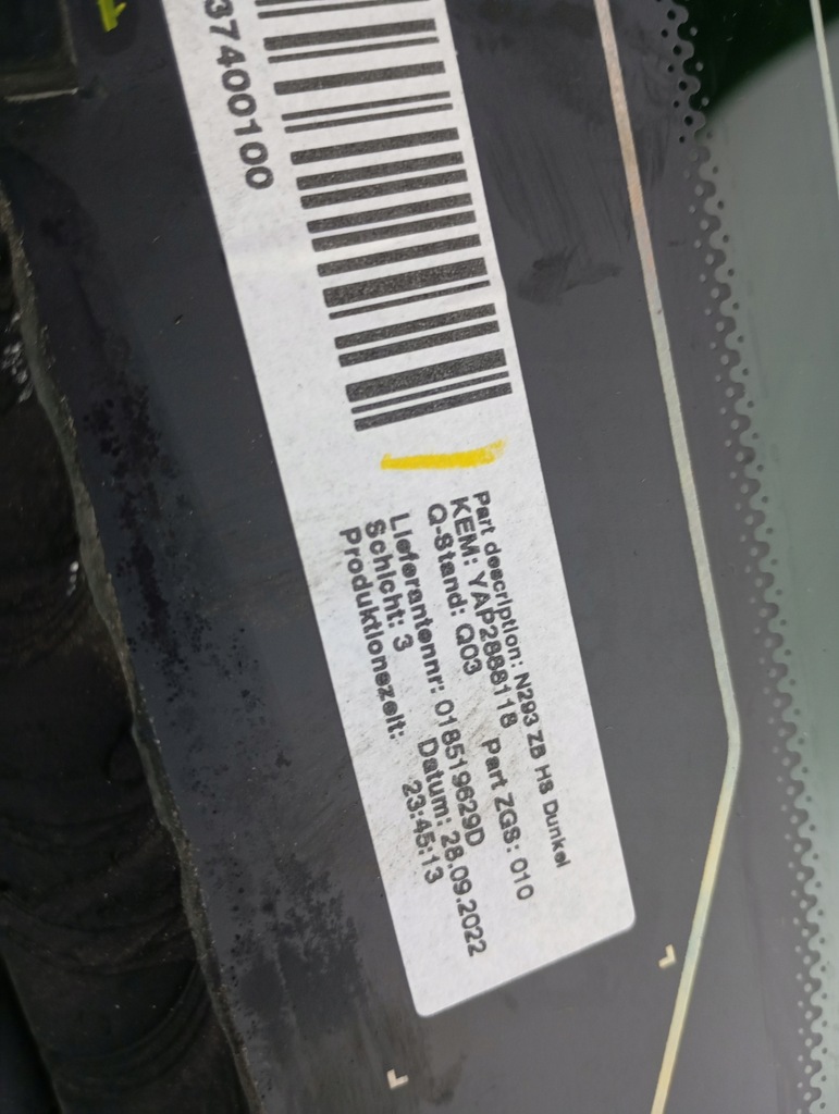 фото №13, Скло кришки багажника задня mercedes w293 eqc 2022r a2937400100