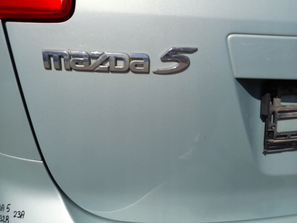 фото №5, Mazda 5 v кришка багажника багажника задня задня скло 32b